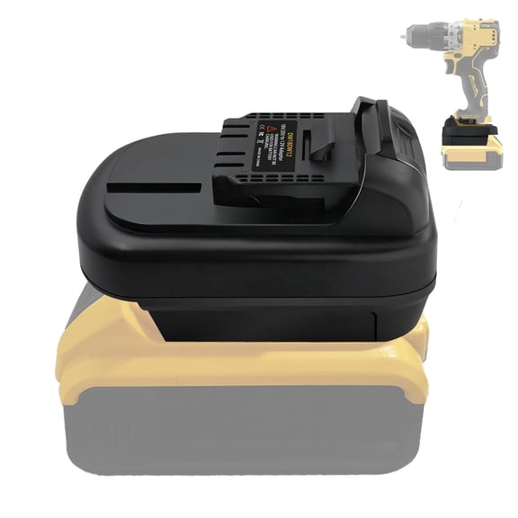 Adapter for DeW-alt 20V Battery to 12V Tool, Convert for DeW-alt 20V 60V Battery to 12v Battery, Work for DeW-alt 12V Cordless Tools (Only DM18DW12 Adapter Included)