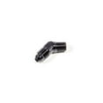 thumbnail image 1 of Adapter Fitting 45 deg 4 AN Male to 0.12 in. NPT Male Aluminum - Black Anodized, 1 of 1
