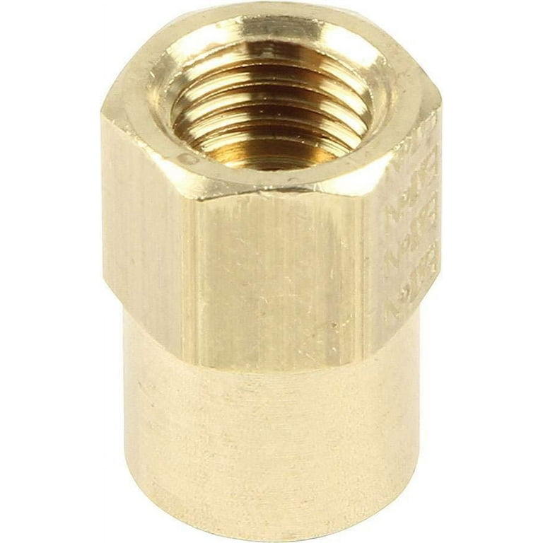 Allstar Adapter Fitting Female 1/8NPT to Female 3/16inv 4pk Allstar Adapter Fitting Female 1/8NPT to Female 3/16inv 4pk