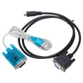 Adapter Line USB to 232 Cable PLC Communication Wire MD8 Round Port