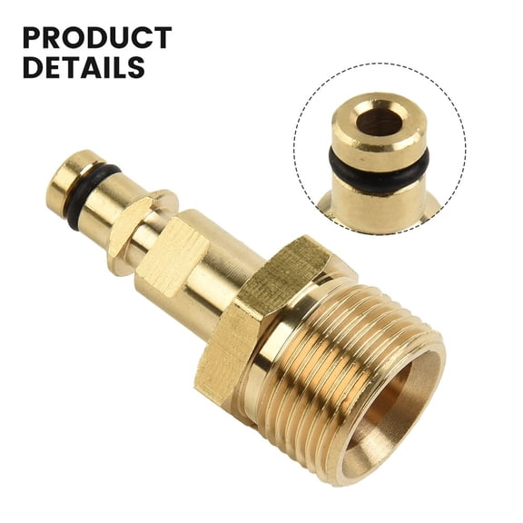 Adapter M22 Pressure Washer Quick Connect Plug-in nipple Hose adapter