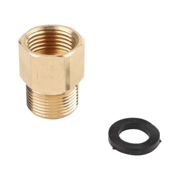Adapter M22x1.5 AG X 1/2inch For Pressure Washer Cleaner Female Metric Adapter Garden Water Connectors