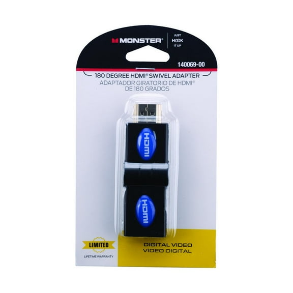 Adapter Monster Cable TV Wire and Cable 140069-00 050644623011