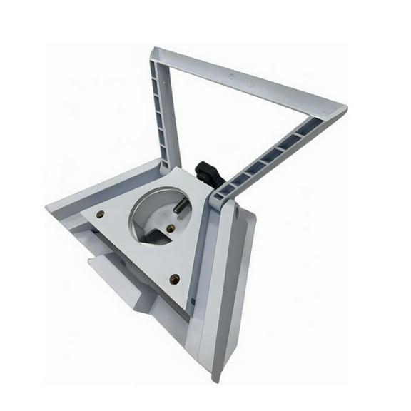 Adapter Mount for Starlink Mini 2-in-1 Wall & Pole Mounting Bracket, Adjustable Angle Aluminum Alloy for RV, Roof, Balcony, Outdoor Use, Weather-Resistant