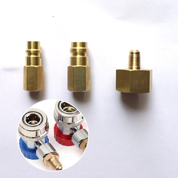 Adapter Set for R134A 1/4 "Sae Thread W21.8 To 1/4'' Sae