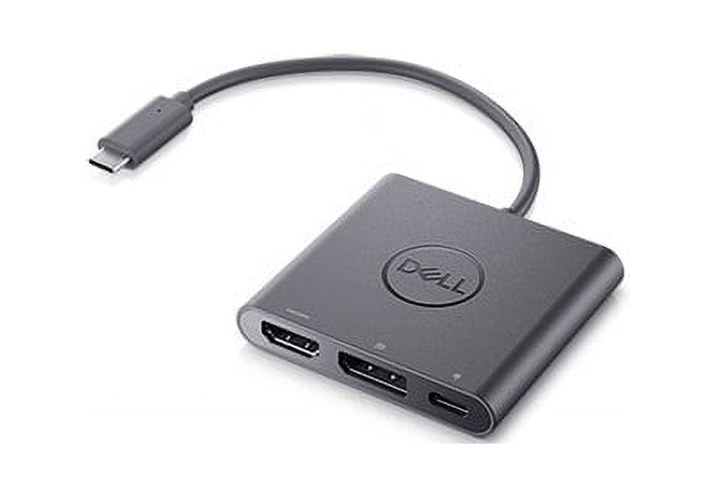 Adapter Usb c To Hdmi dp With Pass through Adapter Usb c Male To Hdmi Displayport Usb c Only Female 7.1 In 4k Support Pass through For Latitude 33xx 73xx Precision 35xx