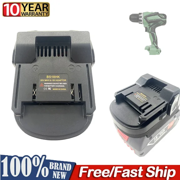 Adapter for Bosch 18V Li-ion Battery Convert for Hitachi for Hikoki 18V Tools