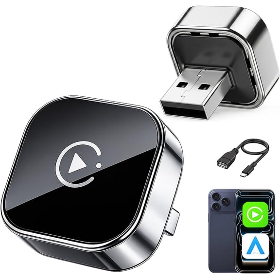 & Adapter for , Converts Wired to , Auto Connect, Plug and Play, WiFi Connection for and Android