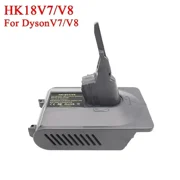 Adapter for Hita.chi for Hi.koki BSL1830 1860 18V Lithium Ion Battery Converter to Dy-son V7 V8 Vacuum Cleaner
