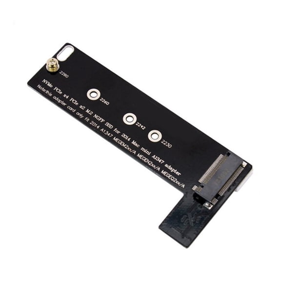 Adapter for M for Key for Express Card for M.2 NVME SSD Hard Drive to for Mac Mi