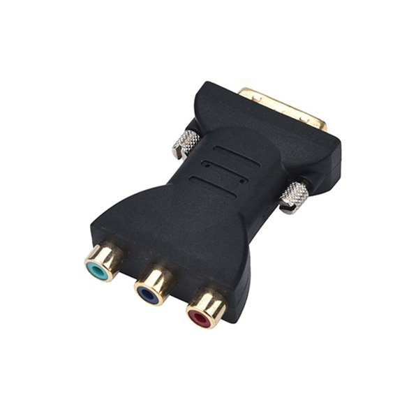 Adapter for Video Output to VGA LCD Converter - High- TV Component RGB 15-Pin Video to VGA Adapter