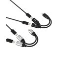 thumbnail image 1 of Dual Lightning Headphone Jack Adapter(2 Pack)for Apple MFi Certified Aux Audio Charger Cable Splitter for iPad for iPhone 14 13 Pro Max Connector Double Lighting Phone Charging Earphone Music Dongle, 1 of 7