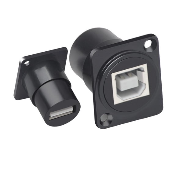 Adapters Socket Female USB A to Female USB B Direct Plug Adapters for Printers Scanners USB2.0 480Mbps Fast Data