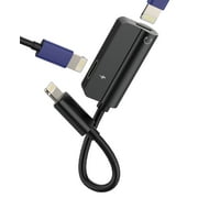 Double Lightning Headphone Adapter2in1for iPhone 14 13 12 Pro Max Dual Jack Charging Aux Audio Dongle for Apple MFi Certified Connector for iPad Splitter Tablet Cable Headset Charger Port Converter