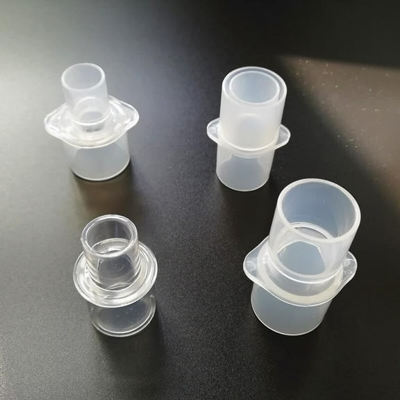 Adapters for Tubing Cpap Bipap Connection  Adapter Connectors Oxygen with Flexible Tubing Fits Flex Tube Most Machine Compatible