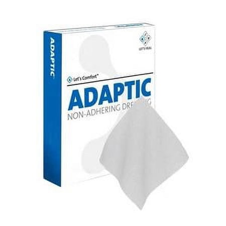 Adaptic Non-Adhering Dressing 3'' x 8'', Sterile, 36 Packs of 3