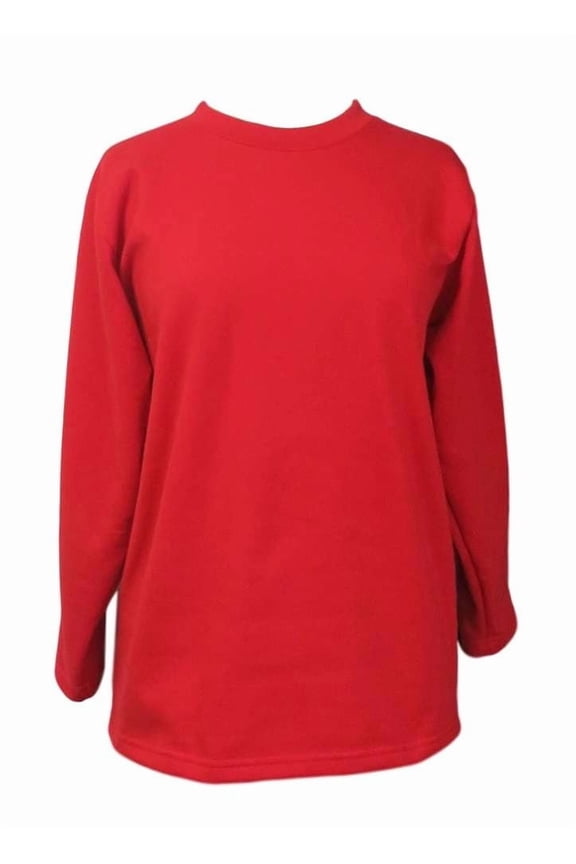Adaptive Back Snap Fleece Top for Women, Size Large Easy Dressing Long Sleeve Sweatshirt, Soft Warm Open Back Pullover for Everyday Comfort