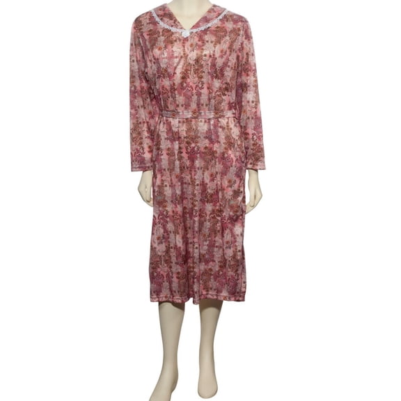 Adaptive Back-Snap 'Rose' Dress