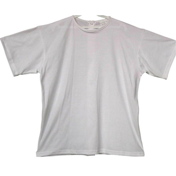 Adaptive Back Snap Short Sleeve Undershirt