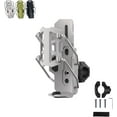 thumbnail image 1 of Adaptive Bicycle/Motorcycle Bottle Holder (2 Gray) – 360° Rotatable with Automatic Clamping, Fits 2''-3'' Cups, 1 of 7
