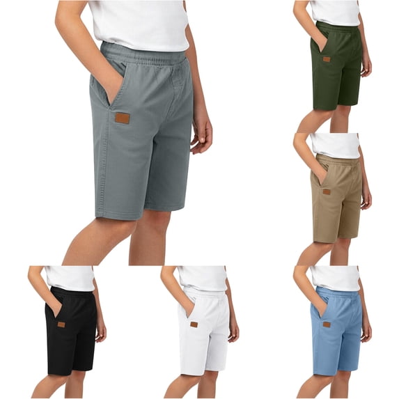 Adaptive Boys Shorts for Everyday Play and Sports Kids athletic Bottoms Ideal for Spring to Summer Activities