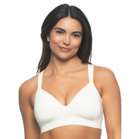 Adaptive Cup Wire Free Bra (Ivory, X-Large)
