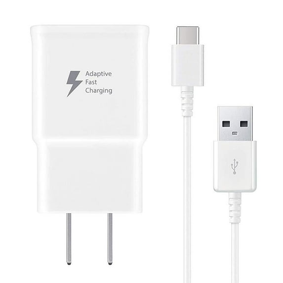 Adaptive Fast Charger Compatible with Google Pixel C [Wall Charger + Type-C USB Cable] Dual voltages for up to 60% Faster Charging! WHITE