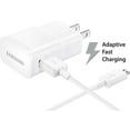 thumbnail image 1 of Adaptive Fast Charger Compatible with LG F60 [Wall Charger + 5 Feet USB Cable] WHITE, 1 of 1