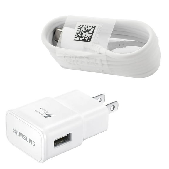 Adaptive Fast Charger with USB Type C Charging Cable Compatible with Samsung Galaxy S21/S21Ultra/S21 Plus/S20/S20Ultra/S20Plus/S10/S10e/S9/S9 Plus/S8/S8+/Note 8/ Note 9 Wall Plug Adapter (White)