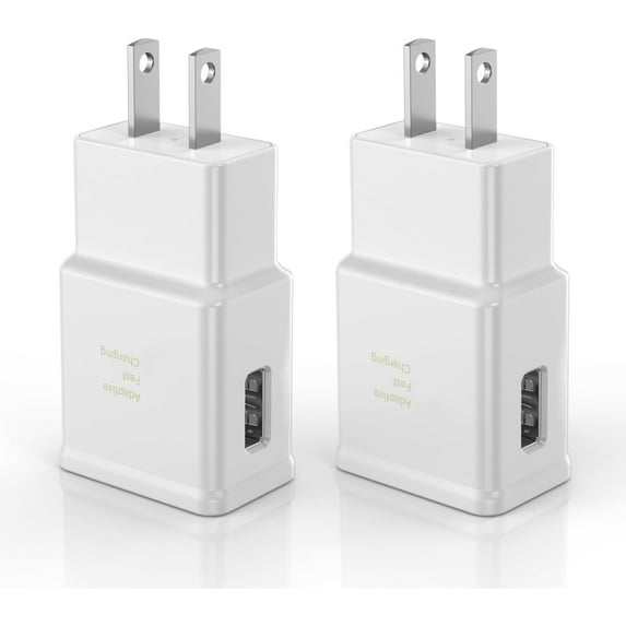 Adaptive Fast Charging Block USB Wall Charger Adapter Fits Samsung ...