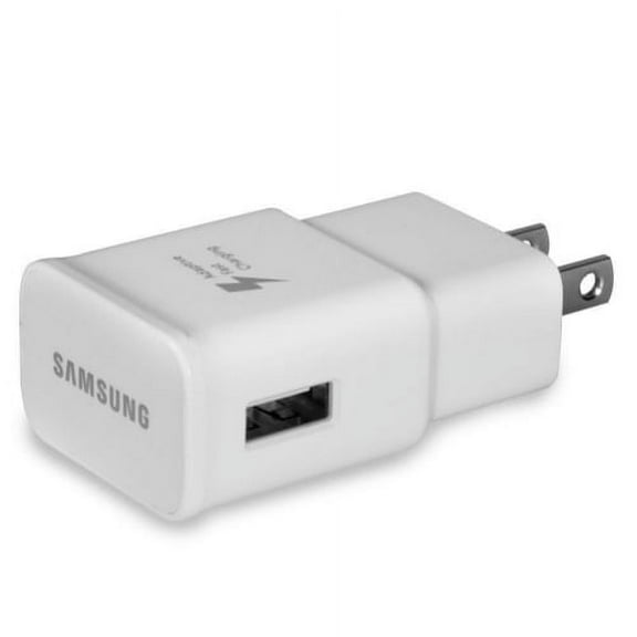 Adaptive Fast OEM Home Charger for Galaxy J7/J5/J3/J2/J1 - USB Power Adapter Travel Wall AC Plug White R5G Compatible With Samsung Galaxy J7/J5/J3/J2/J1