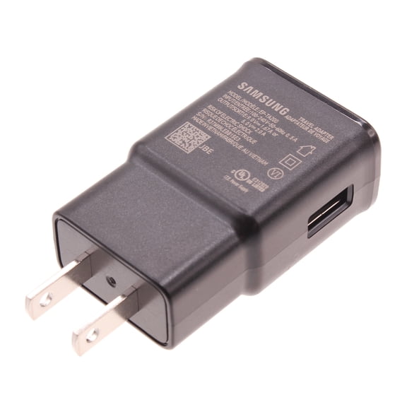 Adaptive Fast OEM Home Charger for Moto E (2020) - USB Power Adapter Travel Wall AC Plug Black V4Q Compatible With Motorola Moto E (2020)