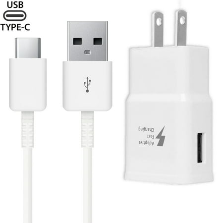 Adaptive Fast Wall Charger Adapter with USB Type C Cable Compatible with Samsung Galaxy S10 S10e / S9 / S9+ / S8 / S8 Plus/Active/Note 9 / Note 8 and More (1 Charger + 1 Cable) price history and forecast - Freedomtech EP-TA20JBEUGUS
