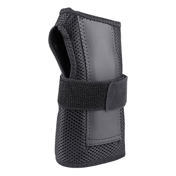 Adaptive Fitness Wrist Support Gear for Left and Right Hands with Open Design Breathable Tendon Splint Cover and Steel Plate for Sports and Outdoor Training