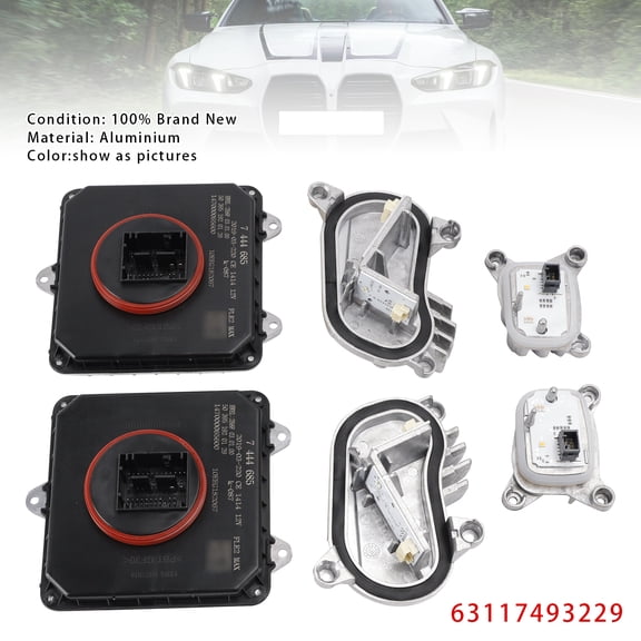 Adaptive LED Headlight Control Module 63117493229 For BMW M3 M4 2018-2020
