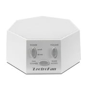 Adaptive Sound Technologies LectroFan Classic White Noise Machine - Global Power Edition with Adaptors for US, UK & EU - 20 Non-Looping Fan & White Noise Variations - White