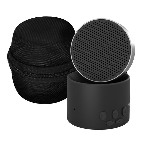 Adaptive Sound Technologies LectroFan Micro2 & Carrying Case for LectroFan Micro2 - Portable Bluetooth Speaker - Compact Sound Machine for Travel - Black Sound Machine & Black Case