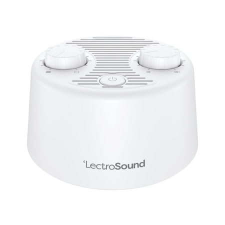 Adaptive Sound Technologies Lectro Sound 2 Non-Looping White Noise Baby Rest and Sleep Machine With USB Power Adapter