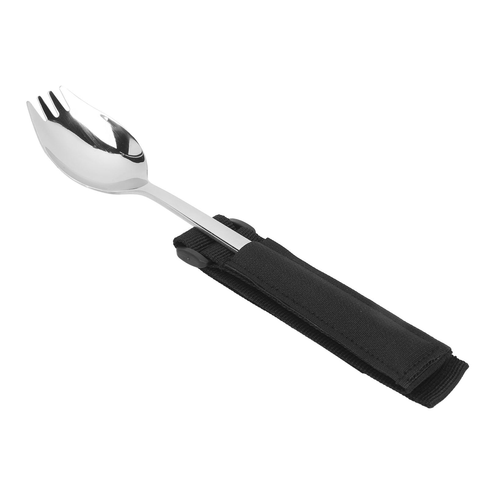 Adaptive Spoon, Weighted Handle Easy Grip Stainless Steel Prevent Slip