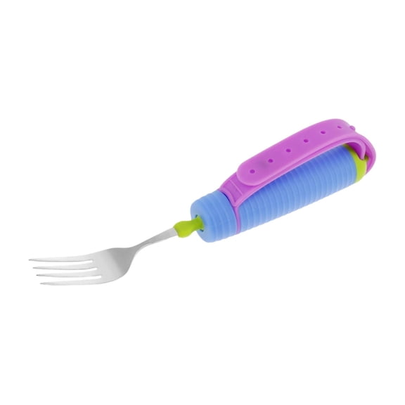 Adaptive Utensils Weighted Eating Utensils Set with Non-Slip Grips, Heavy Utensils for Tremors & Hand Weakness, Ergonomic Arthritis Aids for Seniors & Adults, Easy Grip Silverware for Stability