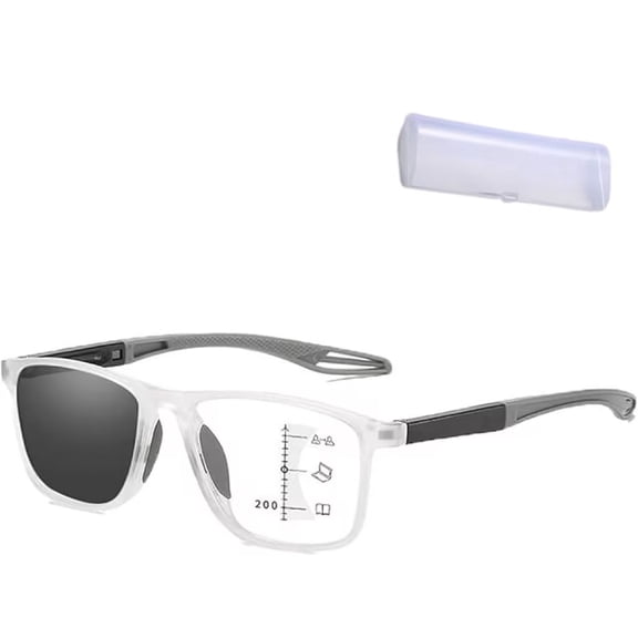 Adaptive Vision Sync Multifocal Glasses with UV & Anti Blue Light Protection, Smart Auto-focus Vision Sync Glasses For Daily Wear