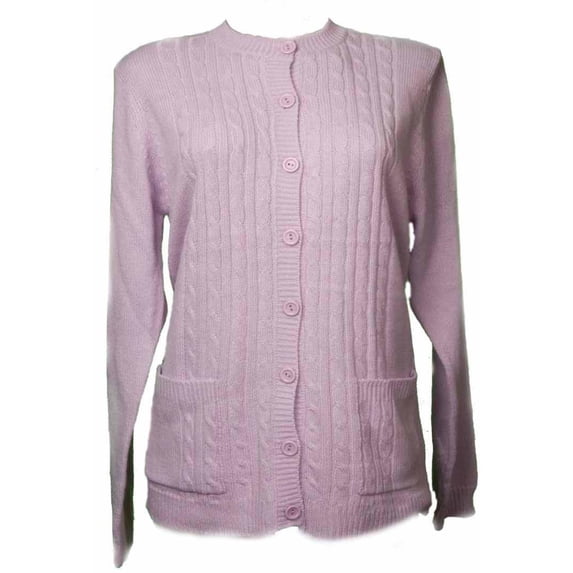 Adaptive Women's Back-Snap Button Down Sweater