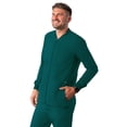 thumbnail image 1 of Adar Addition Scrubs For Men - Zippered Bomber Scrub Jacket, 1 of 7