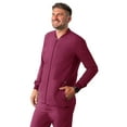 thumbnail image 1 of Adar Addition Scrubs For Men - Zippered Bomber Scrub Jacket, 1 of 7