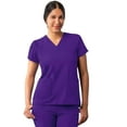 thumbnail image 1 of Adar Addition Scrubs For Women - Modern V-Neck Scrub Top, 1 of 8