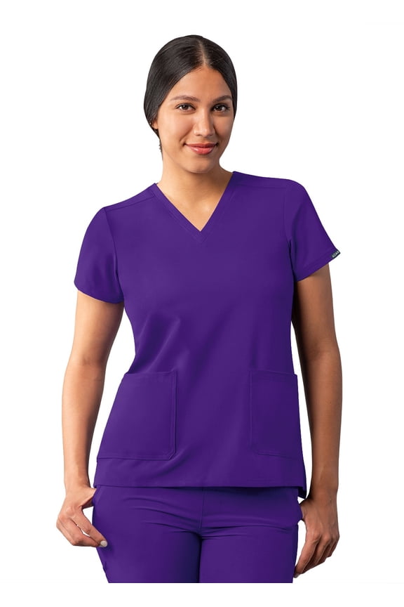 Addition Scrubs For Women - Modern V-Neck Scrub Top