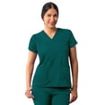 thumbnail image 1 of Adar Addition Scrubs For Women - Modern V-Neck Scrub Top, 1 of 7