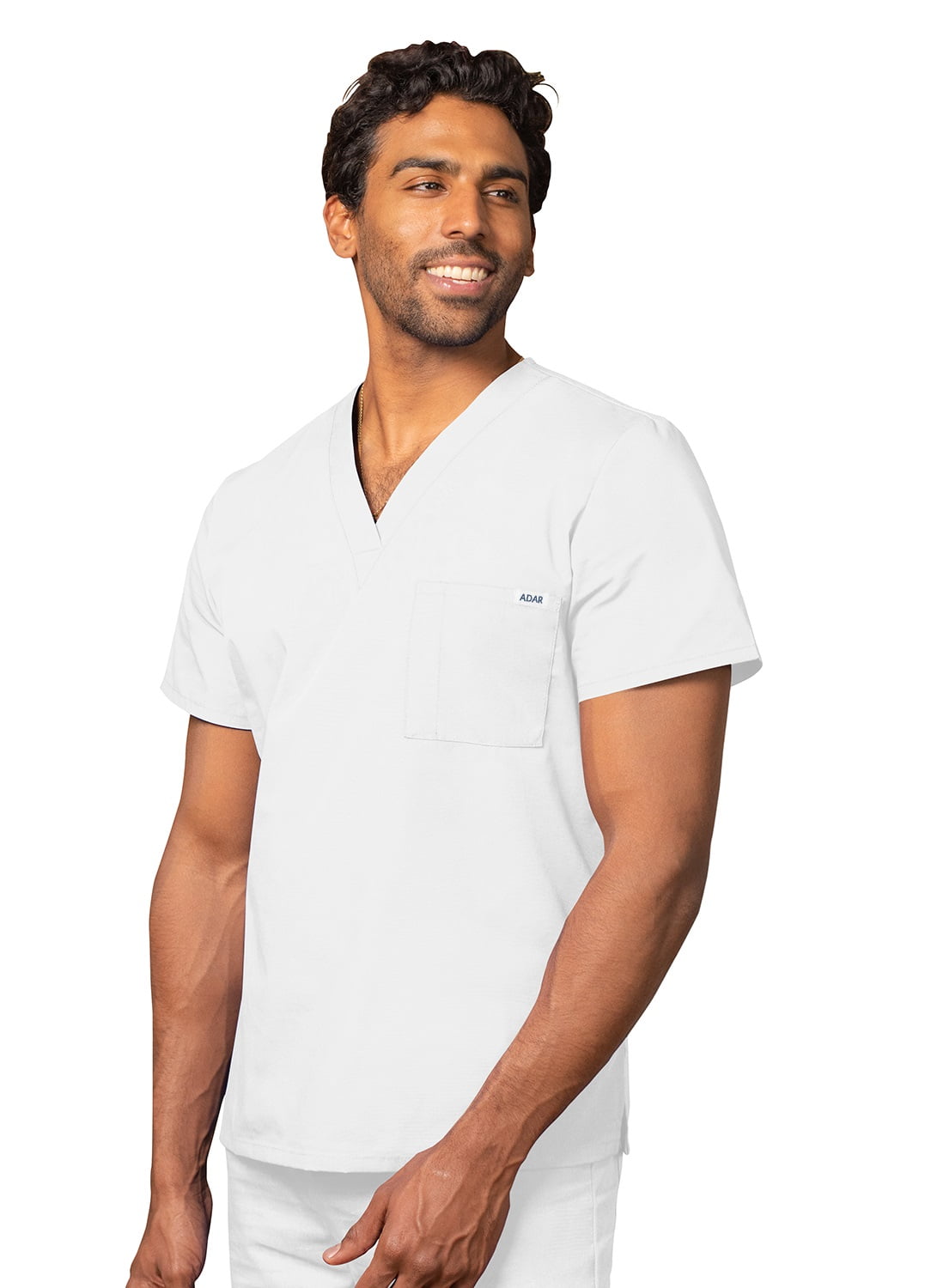 Adar Addition Scrubs For Women - Notched V-Neck Scrub Top, Medical Uniform 9 thumbnail image