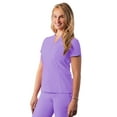thumbnail image 1 of Adar Addition Scrubs For Women - Notched V-Neck Scrub Top, 1 of 7