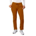 thumbnail image 1 of Adar Addition Scrubs For Women - Skinny Leg Cargo Drawstring Scrub Pants - A6104T - Caramel - XL, 1 of 7